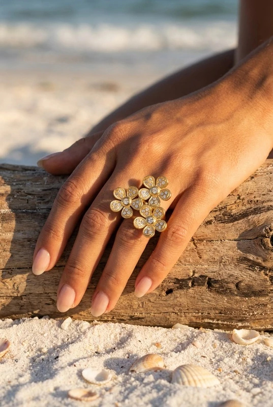 Grossiste Bijoux Mystères - Bague en acier inoxydable ajustable