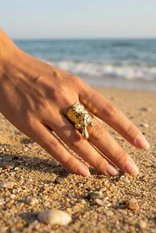 Grossista Bijoux Mystères - Anello regolabile in acciaio inossidabile
