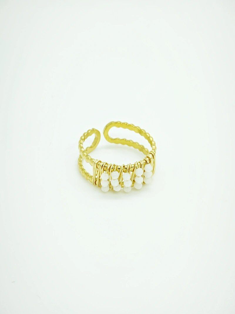 Grossista Bijoux Mystères - Bague en acier inoxydable ajustable