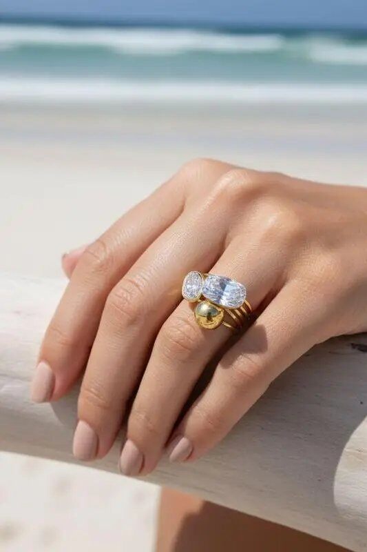 Grossista Bijoux Mystères - Anello regolabile in acciaio inossidabile