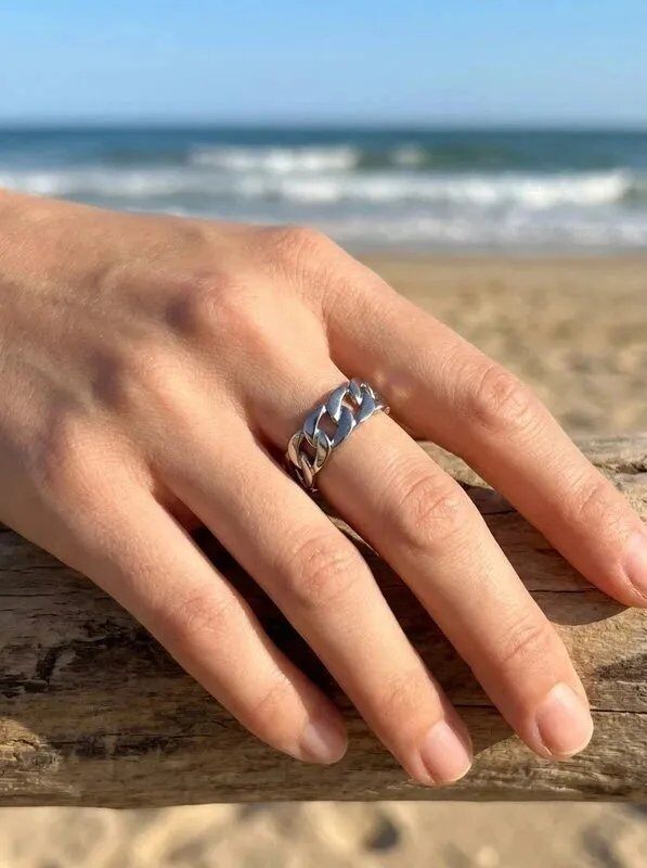 Grossista Bijoux Mystères - Anello regolabile in acciaio inossidabile