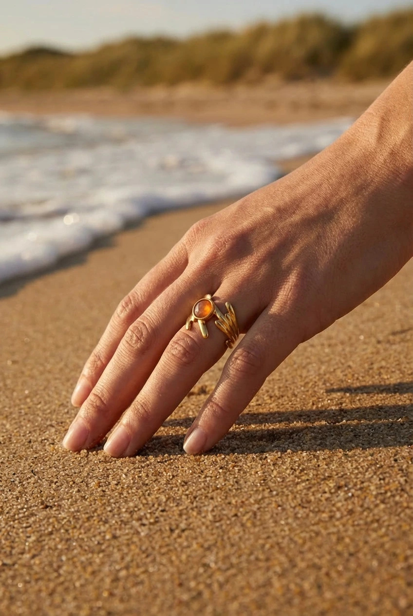 Wholesaler Bijoux Mystères - Adjustable stainless steel ring