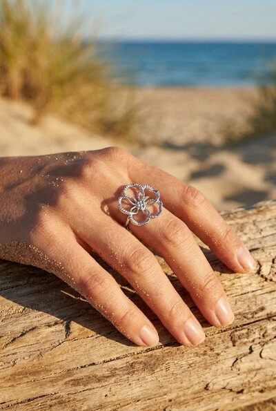 Mayorista Bijoux Mystères - Bague en acier inoxydable ajustable Mayorista Bijoux Mystères - Bague en acier inoxydable ajustable