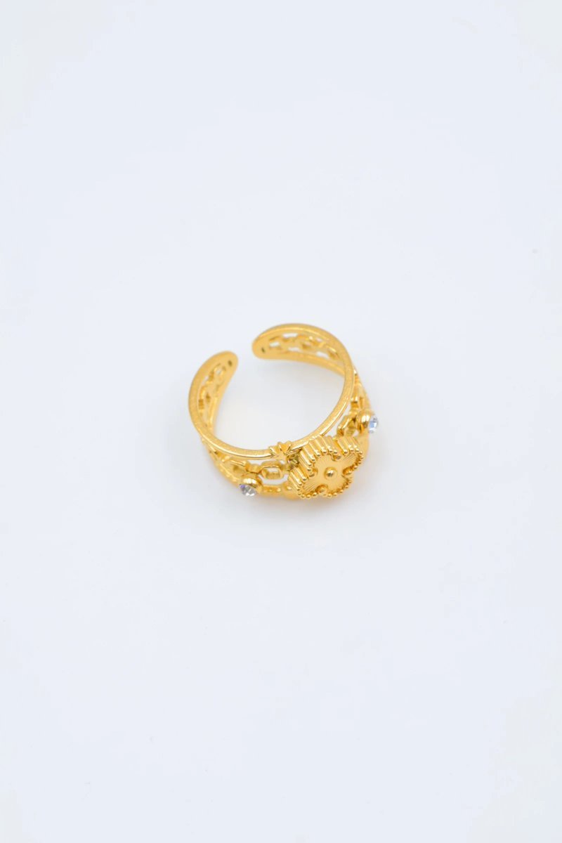 Mayorista Bijoux Mystères - Bague en acier inoxydable ajustable Mayorista Bijoux Mystères - Bague en acier inoxydable ajustable