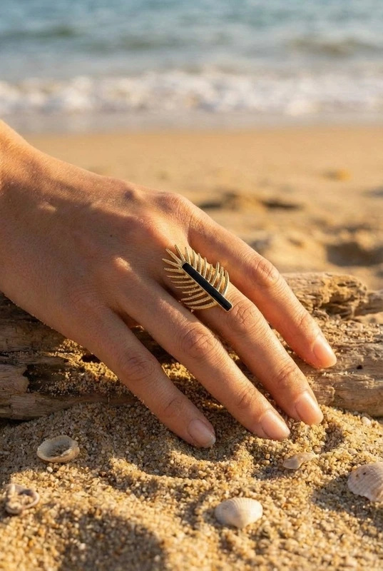 Wholesaler Bijoux Mystères - Adjustable stainless steel ring