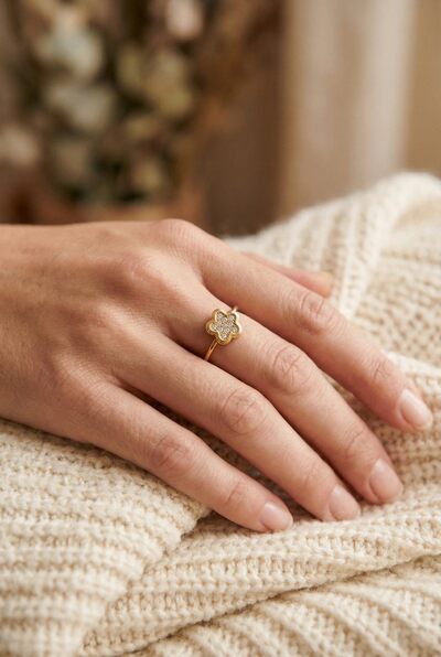 Mayorista Bijoux Mystères - Anillo de acero inoxidable ajustable Mayorista Bijoux Mystères - Anillo de acero inoxidable ajustable