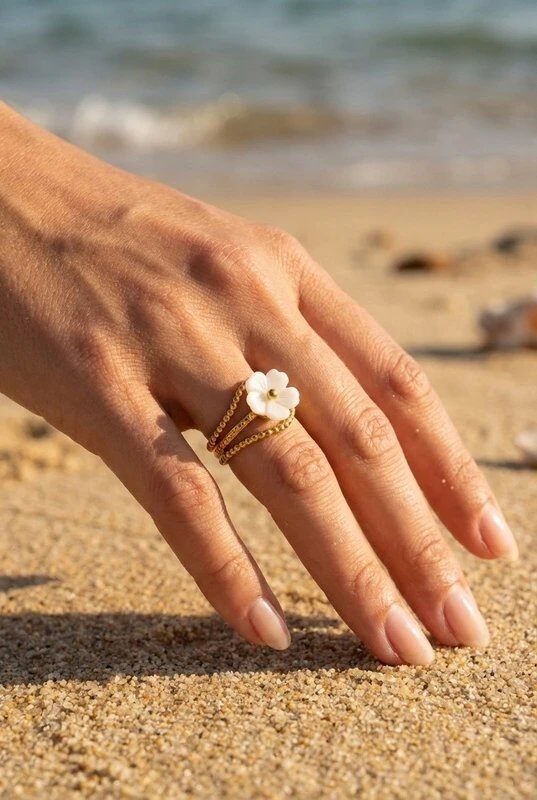 Grossiste Bijoux Mystères - Bague en acier inoxydable ajustable