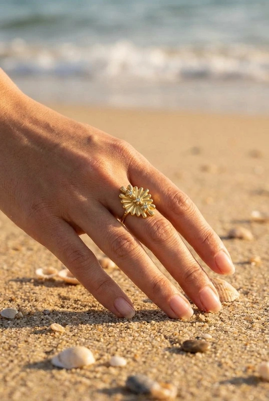 Wholesaler Bijoux Mystères - Adjustable stainless steel ring