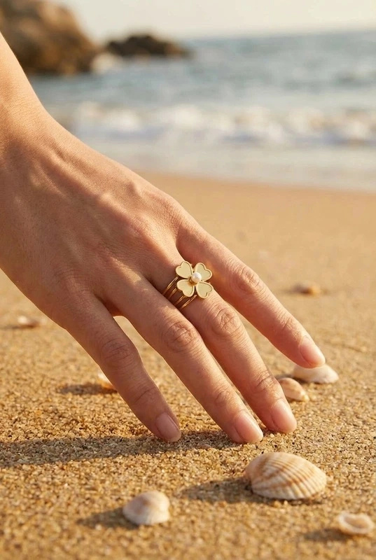 Grossiste Bijoux Mystères - Bague en acier inoxydable ajustable