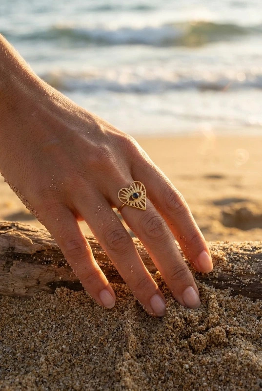 Grossiste Bijoux Mystères - Bague en acier inoxydable ajustable