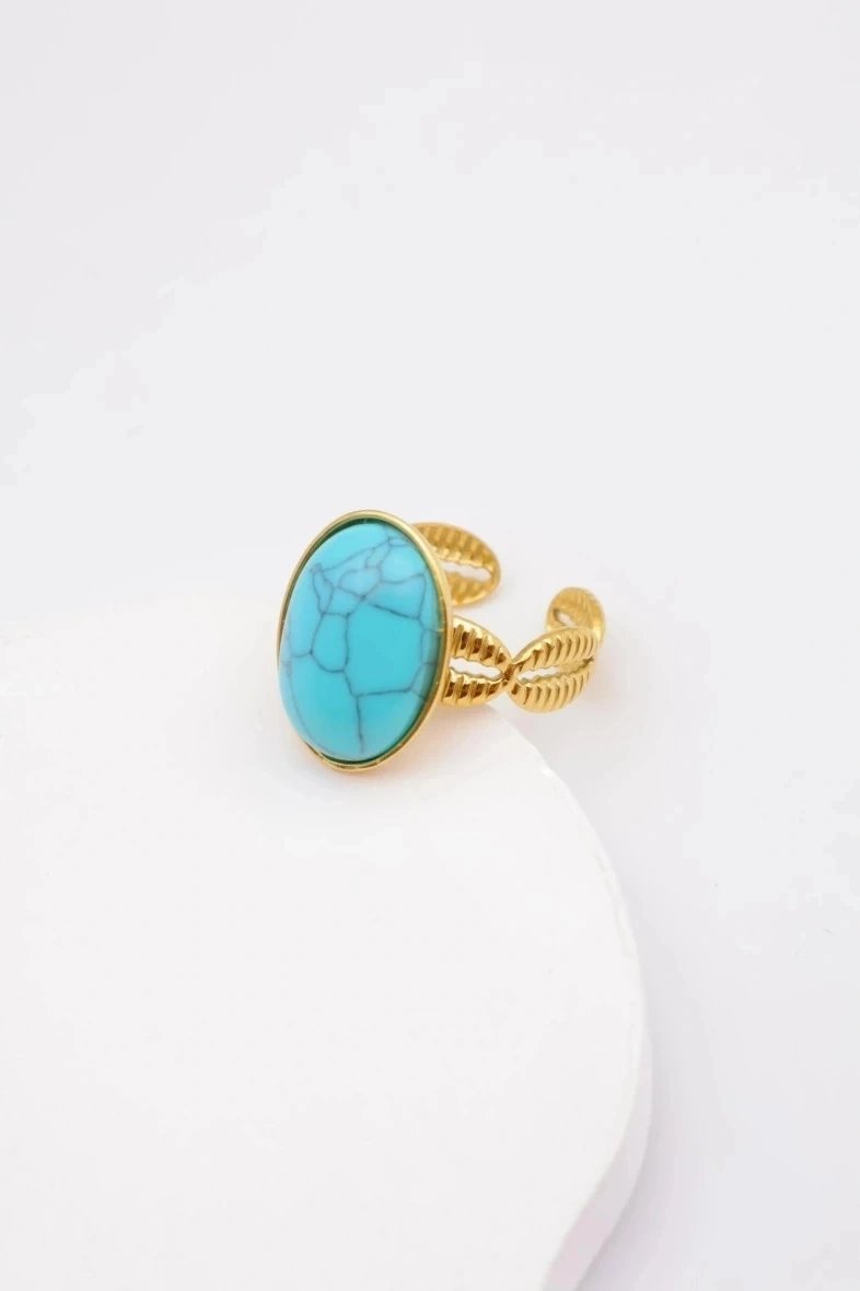 Mayorista Bijoux Mystères - Bague en acier inoxydable ajustable Mayorista Bijoux Mystères - Bague en acier inoxydable ajustable