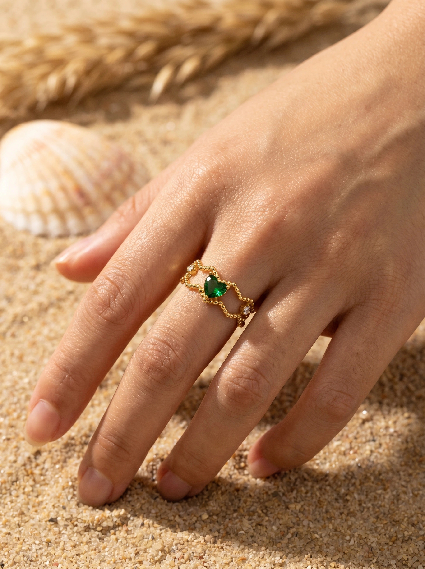 Großhändler Bijoux Mystères - Verstellbarer Edelstahlring