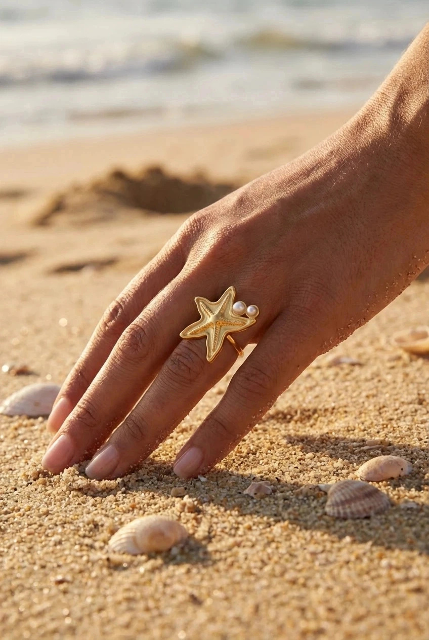 Mayorista Bijoux Mystères - Anillo ajustable de acero inoxidable