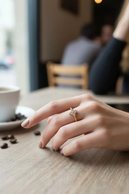 Grossiste Bijoux Mystères - Bague en acier inoxydable ajustable