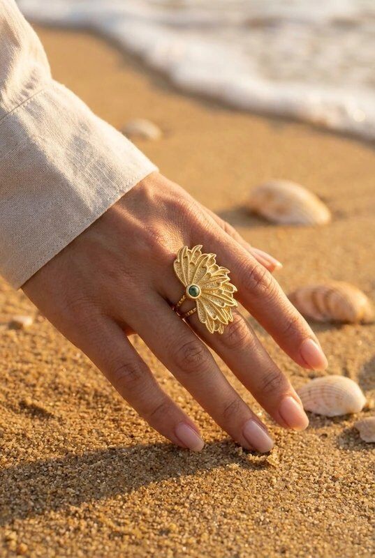 Mayorista Bijoux Mystères - Anillo de acero inoxidable ajustable