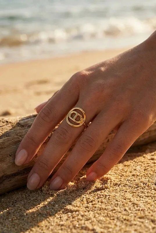 Grossista Bijoux Mystères - Anello regolabile in acciaio inox