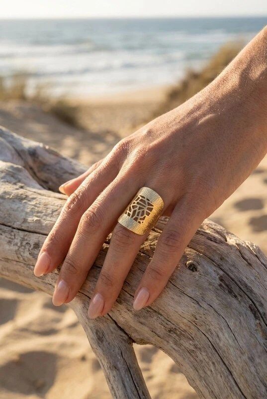 Grossiste Bijoux Mystères - Bague en acier inoxydable ajustable