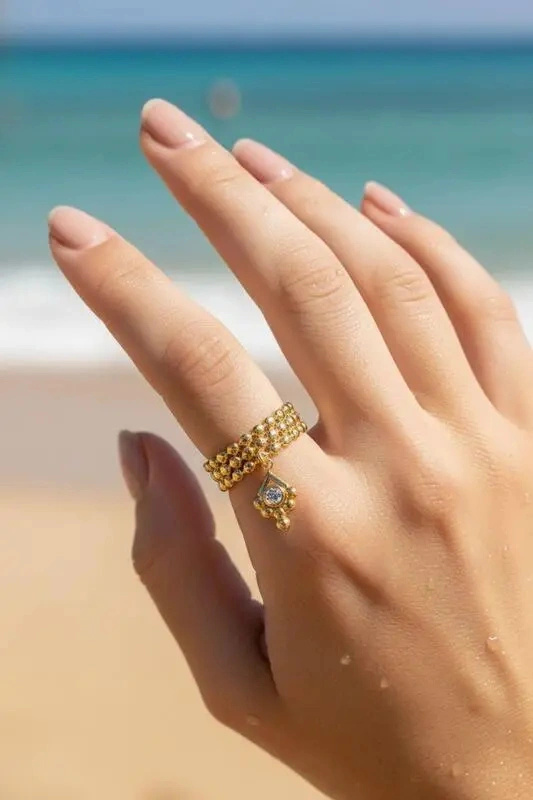 Grossiste Bijoux Mystères - Bague en acier inoxydable ajustable