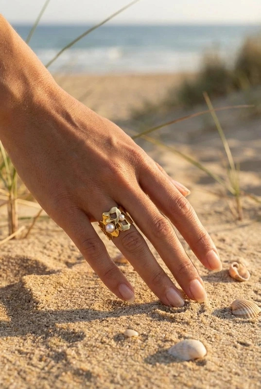 Grossista Bijoux Mystères - Anello regolabile in acciaio inossidabile
