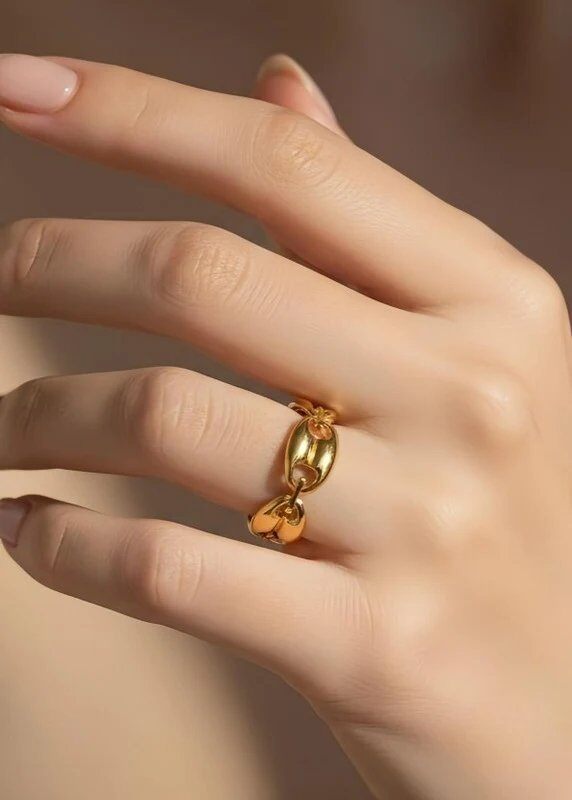 Grossista Bijoux Mystères - Anello regolabile in acciaio inossidabile