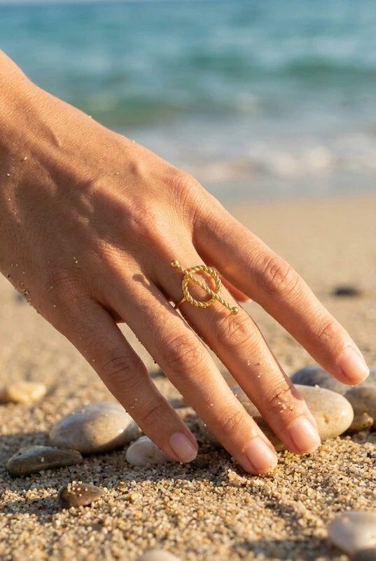 Grossiste Bijoux Mystères - Bague en acier inoxydable ajustable