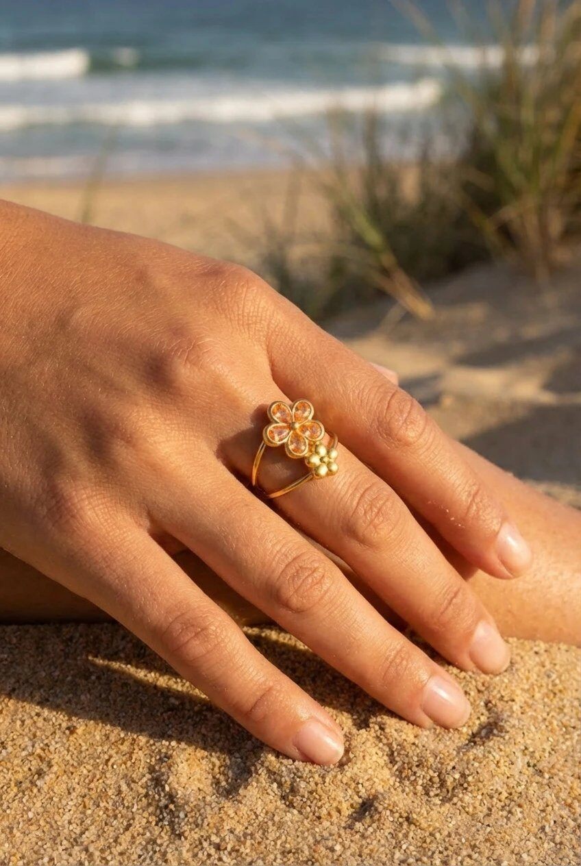 Mayorista Bijoux Mystères - Anillo ajustable de acero inoxidable