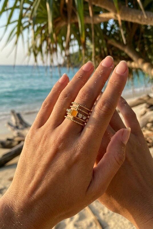 Grossiste Bijoux Mystères - Bague en acier inoxydable ajustable