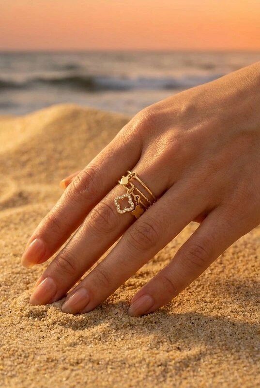 Grossista Bijoux Mystères - Anello regolabile in acciaio inossidabile
