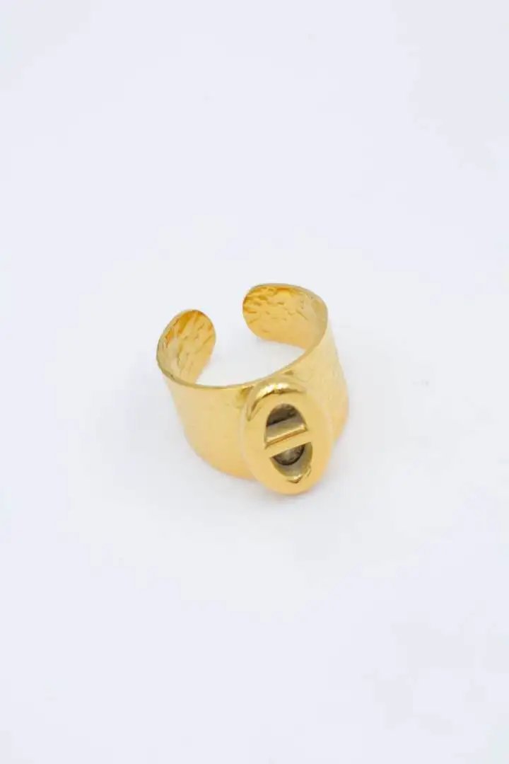 Mayorista Bijoux Mystères - Bague maille marine en acier inoxydable Mayorista Bijoux Mystères - Bague maille marine en acier inoxydable