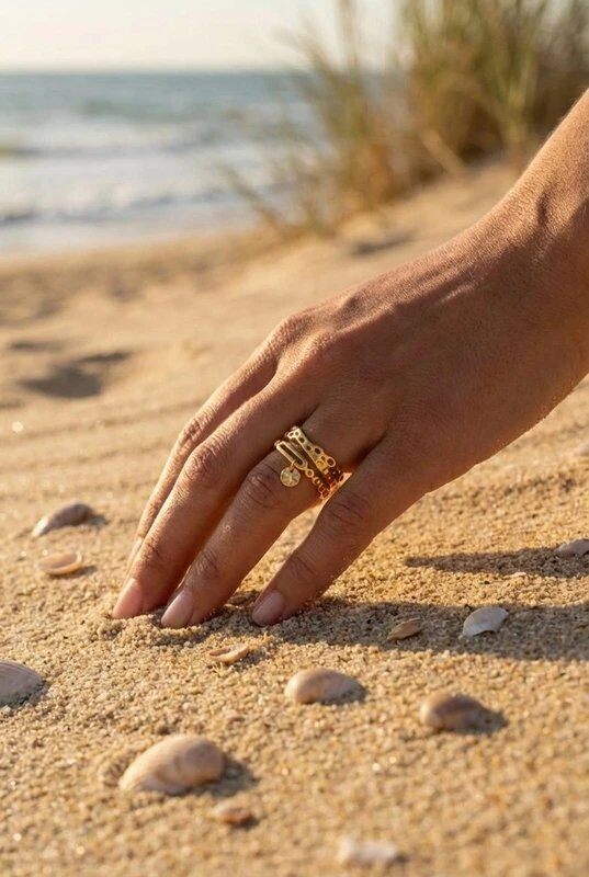 Grossista Bijoux Mystères - Anello regolabile in acciaio inossidabile