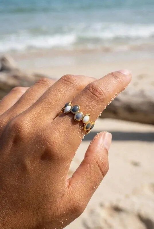 Grossiste Bijoux Mystères - Bagues colorées en acier inoxydable