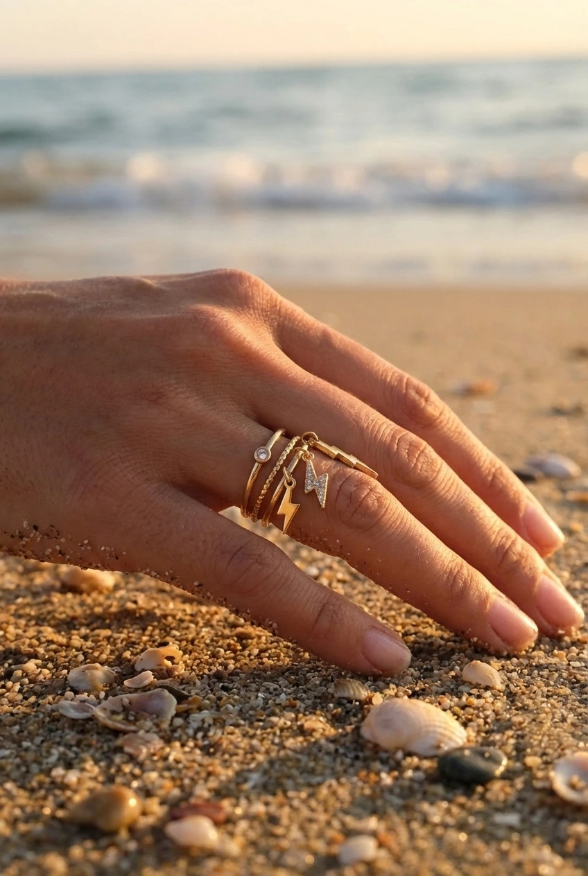 Mayorista Bijoux Mystères - Anillo ajustable de acero inoxidable