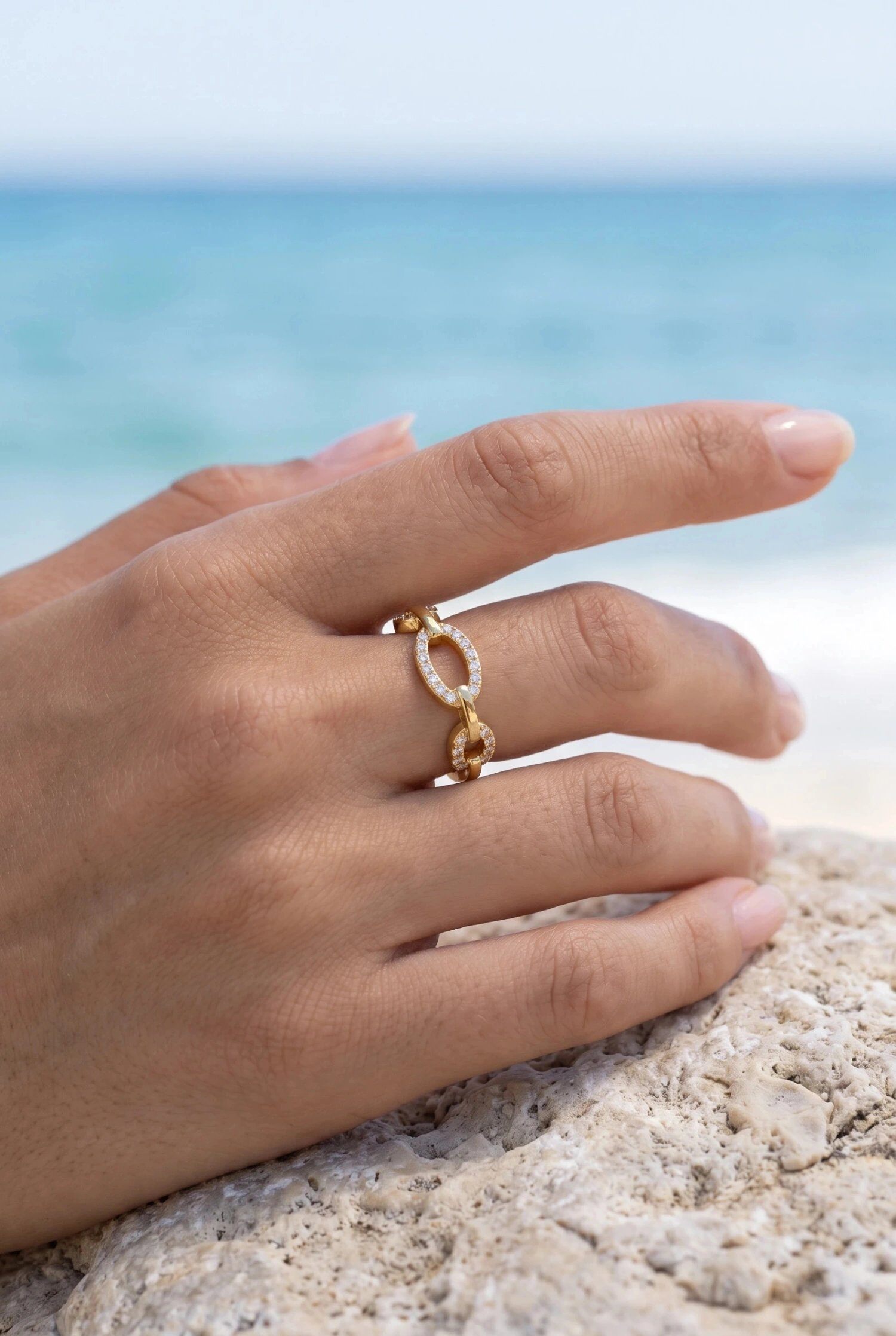 Grossiste Bijoux Mystères - Bagues à strass en acier inoxydable