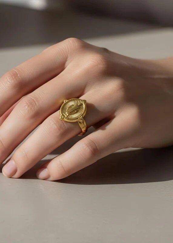 Grossiste Bijoux Mystères - Bague en acier inoxydable ajustable