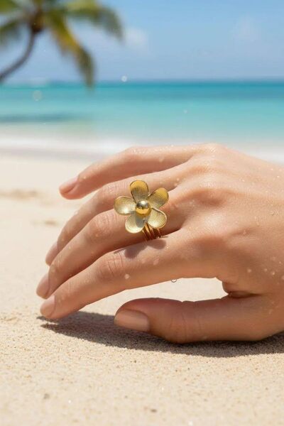 Mayorista Bijoux Mystères - Bague en acier inoxydable ajustable Mayorista Bijoux Mystères - Bague en acier inoxydable ajustable