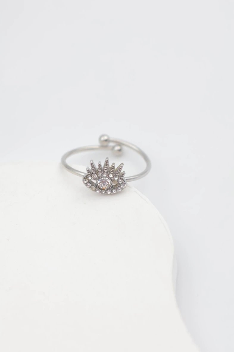 Mayorista Bijoux Mystères - Bague en acier inoxydable ajustable Mayorista Bijoux Mystères - Bague en acier inoxydable ajustable