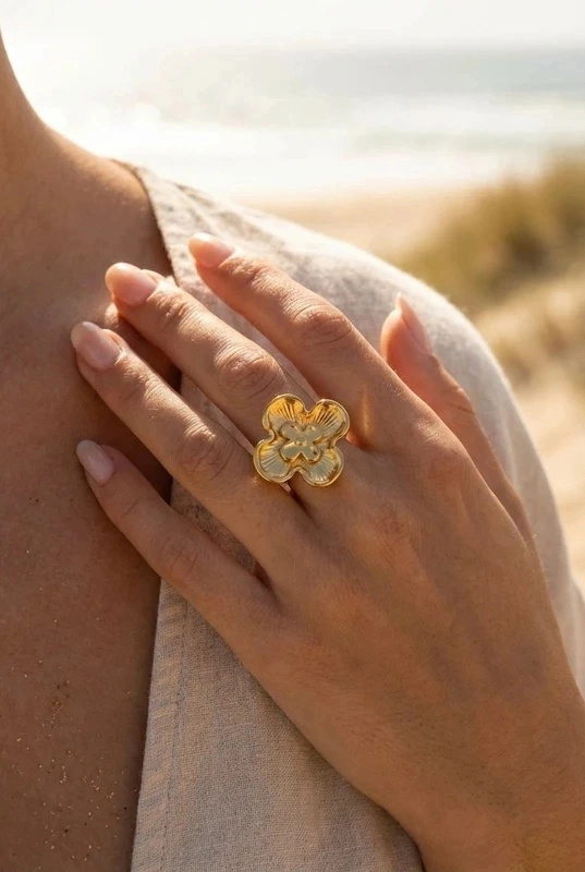 Grossiste Bijoux Mystères - Bague en acier inoxydable ajustable