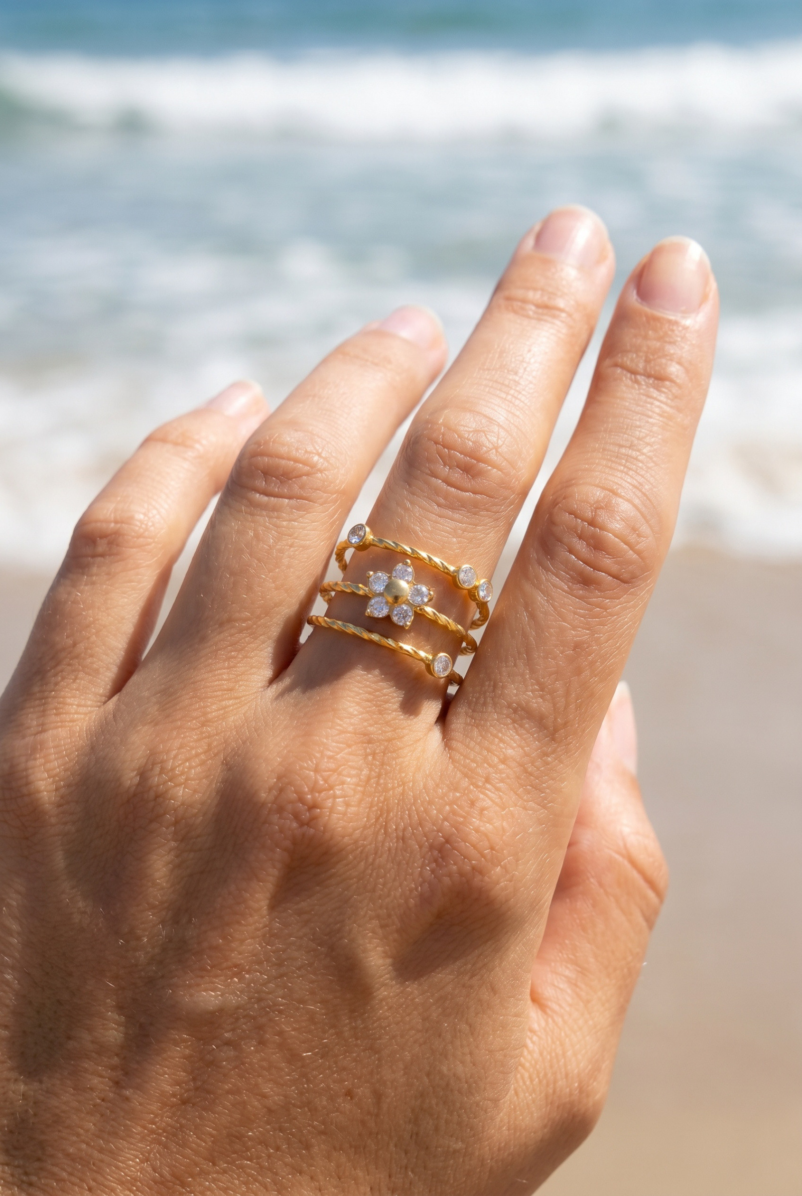 Grossiste Bijoux Mystères - Bague en acier inoxydable