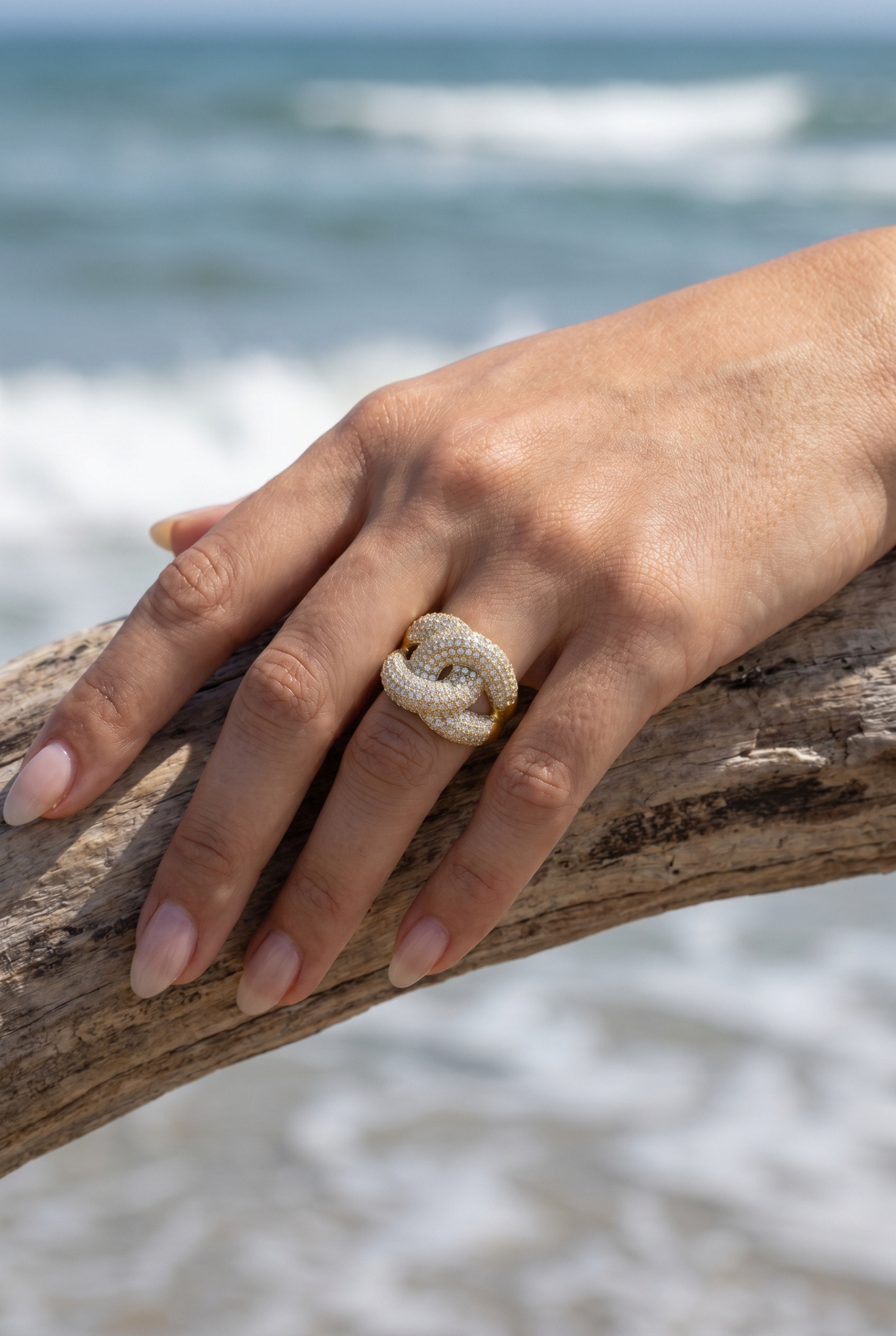 Grossiste Bijoux Mystères - Bague en acier inoxydable
