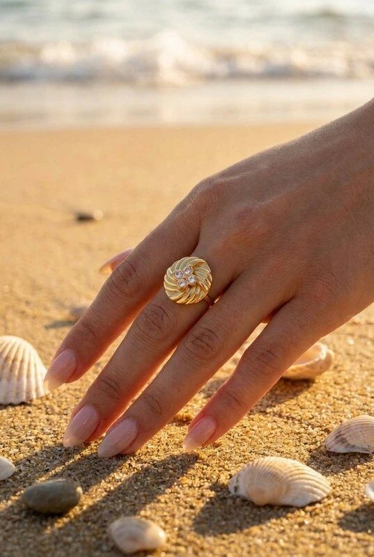 Grossiste Bijoux Mystères - Bague en acier inoxydable ajustable