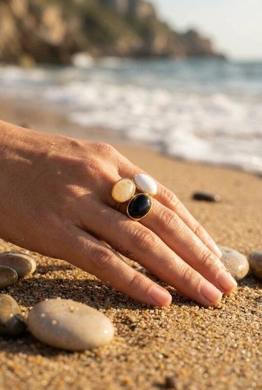 Grossista Bijoux Mystères - Anello regolabile in acciaio inossidabile