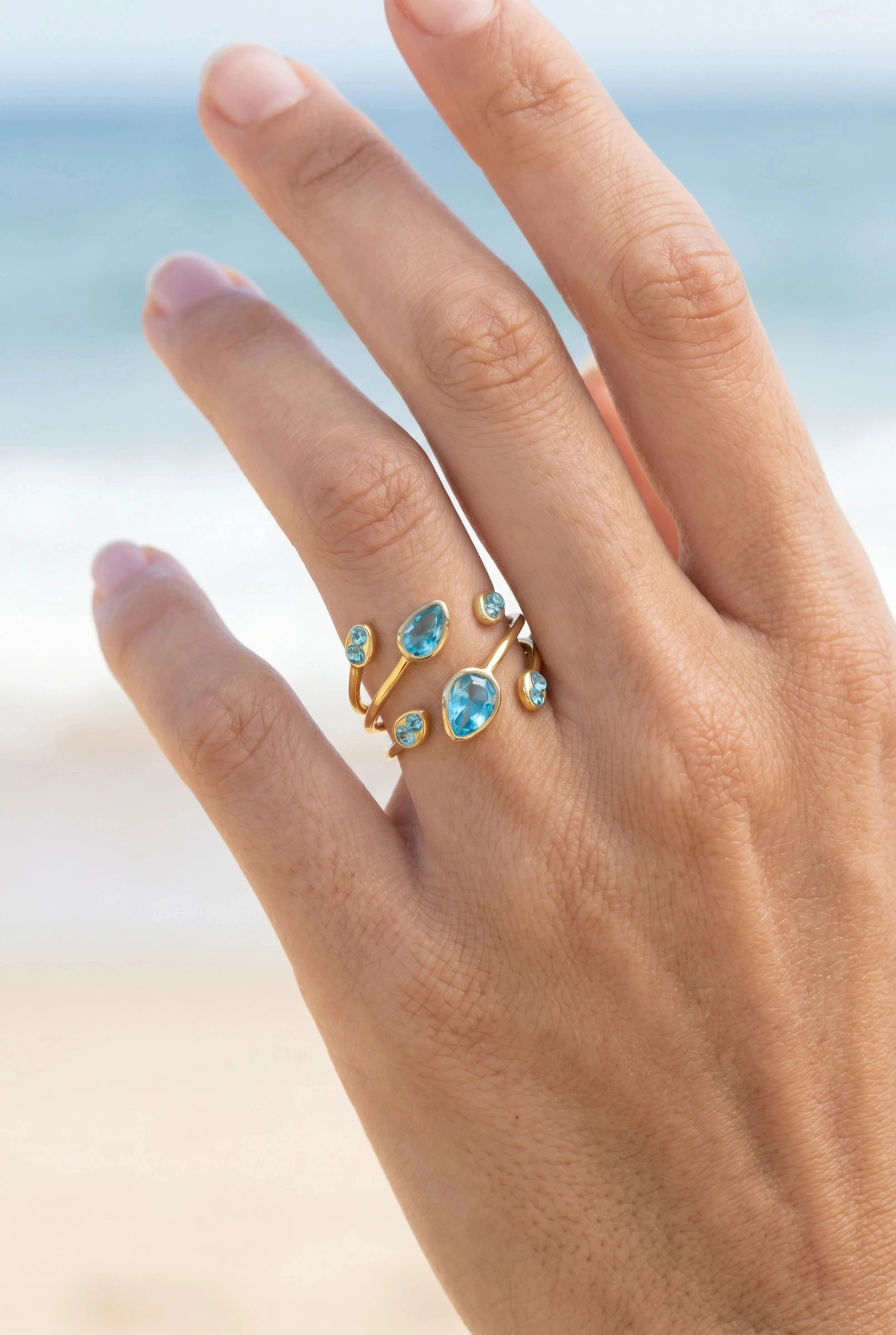 Mayorista Bijoux Mystères - Anillo de acero inoxidable
