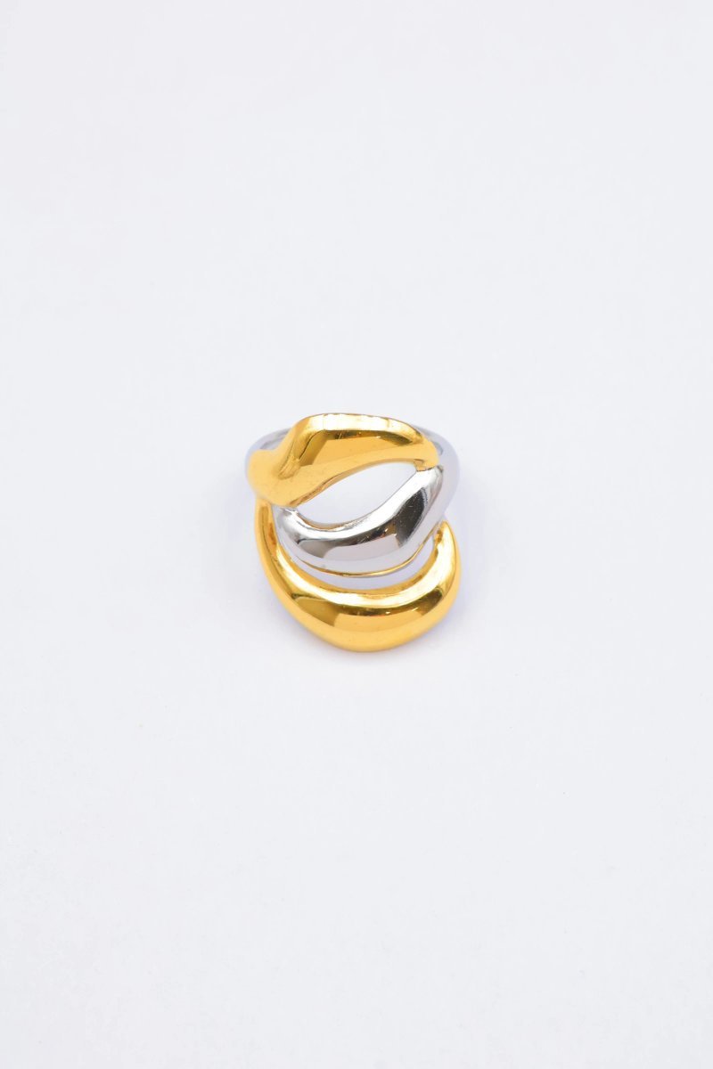 Mayorista Bijoux Mystères - Bague ajustable en acier inoxydable Mayorista Bijoux Mystères - Bague ajustable en acier inoxydable