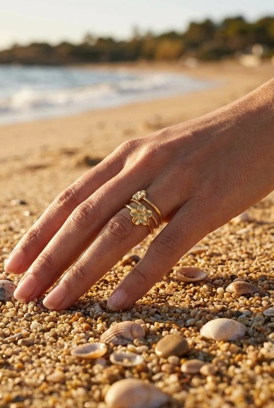 Großhändler Bijoux Mystères - Verstellbarer Edelstahlring