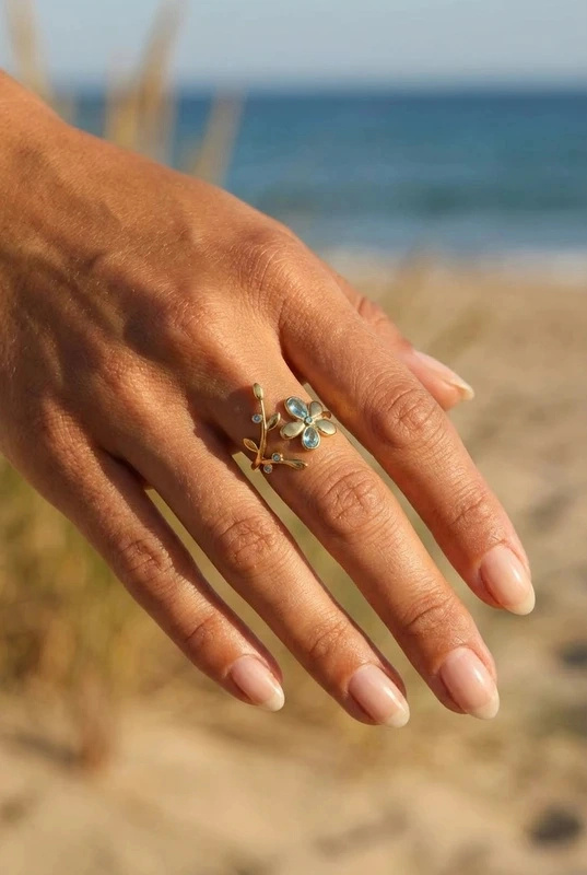 Wholesaler Bijoux Mystères - Adjustable stainless steel ring
