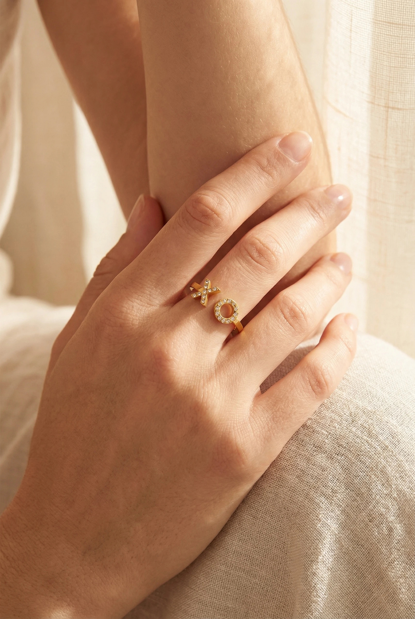 Grossiste Bijoux Mystères - Bague en acier inoxydable ajustable