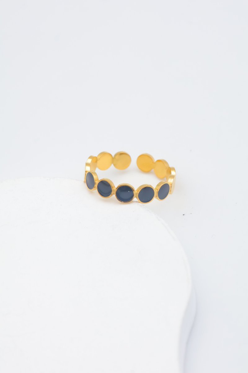 Mayorista Bijoux Mystères - Bague ajustable en acier inoxydable Mayorista Bijoux Mystères - Bague ajustable en acier inoxydable