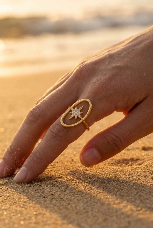 Wholesaler Bijoux Mystères - Adjustable stainless steel ring