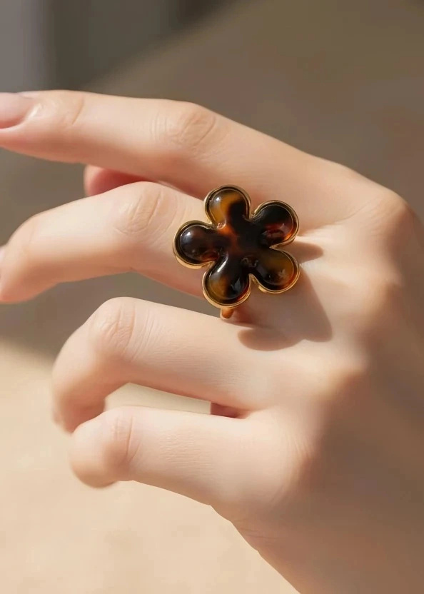Grossiste Bijoux Mystères - Bague ajustable en acier inoxydable