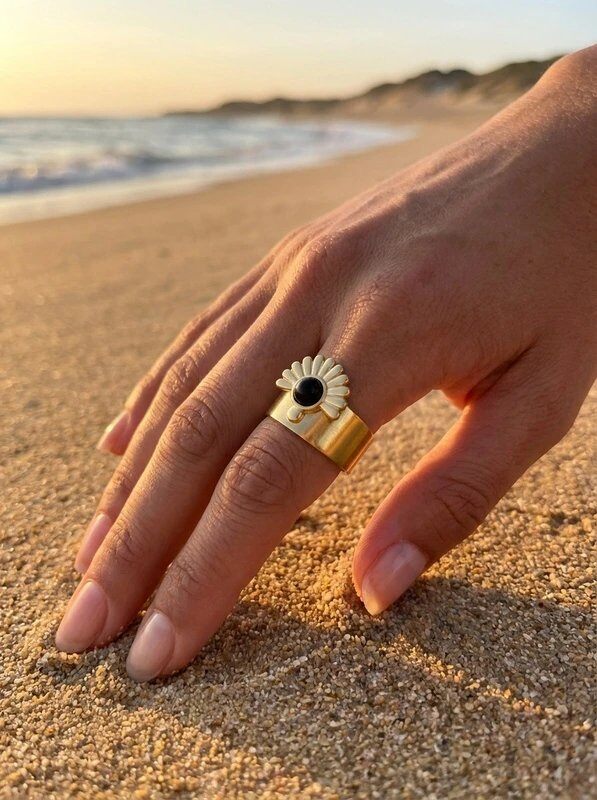 Grossista Bijoux Mystères - Anello regolabile in acciaio inossidabile